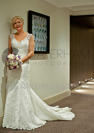 surrey wedding photographer - wedding mercure box hill burford bridge