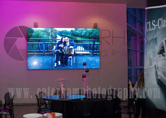 Romantice wedding -Surrey wedding photographer/ The wedding reception room