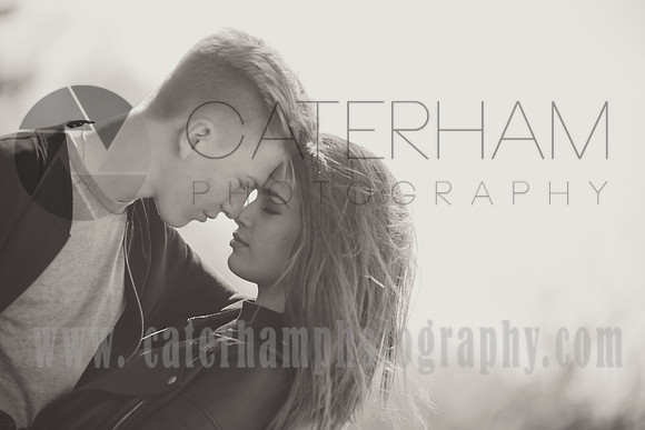Couple posing