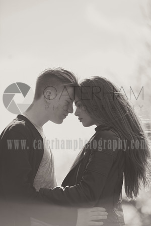Couple posing