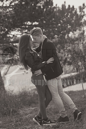 Couple posing