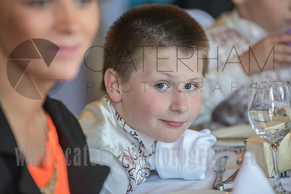 Kids at wedding