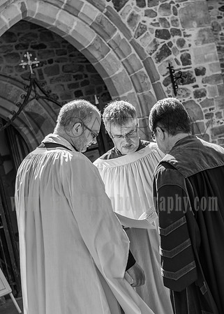 Surrey Wedding photographer /St Mary Church /  The priests at St Mary Church / Surrey Wedding photographer