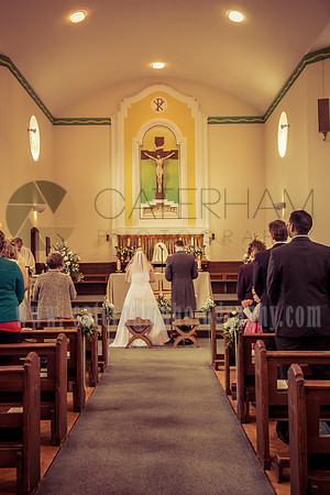 Surrey wedding photographer, wedding church ceremony