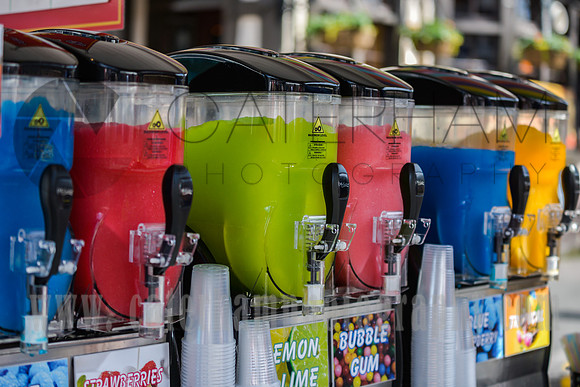 surrey event photographer- caterham food festival- slush ice