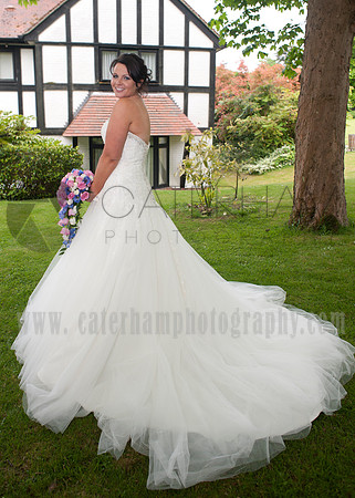 Surrey wedding photographer /Legacy Thatchers Hotel Wedding the lovely bride (16)
