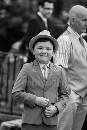 Surrey wedding photographer / Wedding in Caterham / Little boy on the wedding / Kids on wedding / Black and white photos
