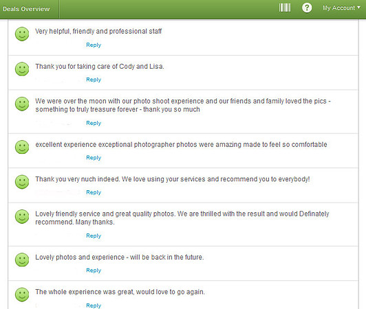 Photo shoot testimonials (2)