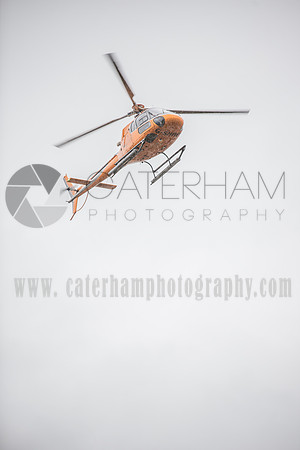 surry photographer- The Caterham Rotary Half Marathon & 10K- helicopter