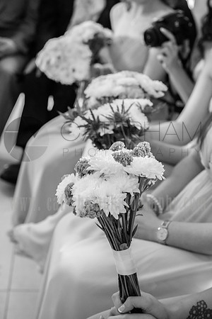 surrey wedding photographer-bridesmaid flower portrait