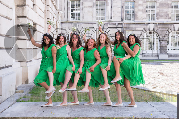 surrey wedding photographer- kingston county hall- bridesmaids