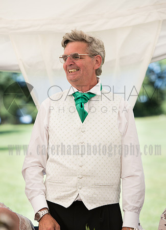 Surrey wedding photographer / marquee wedding (12) / A wedding guest