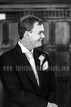 surrey wedding photographer- Woldingham School, Marden, Caterham, Surrey- the groom