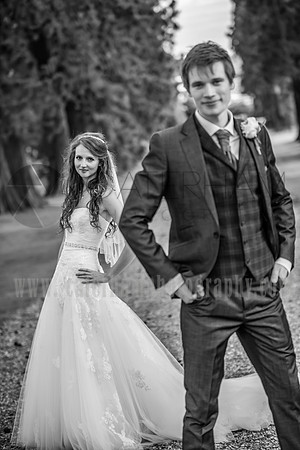 surrey wedding photographer- bride in focus