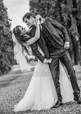 Surrey wedding photographer- Bride & Groom Portrait