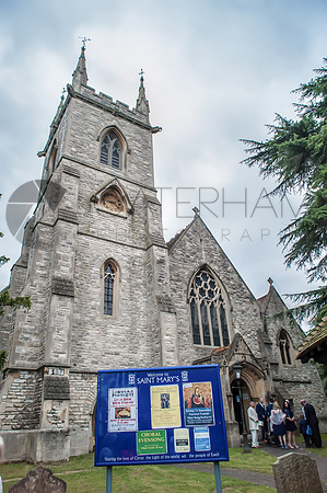 st mary's church ewell wedding (2)