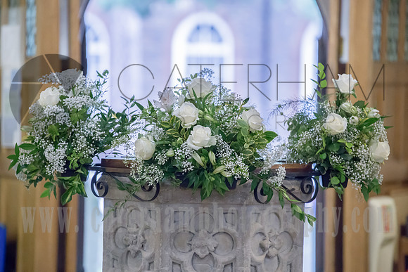 st mary's church ewell wedding (5)