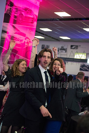 Surrey wedding photographer / mercedes benz world weddings (5) / the guests dancing at the wedding party