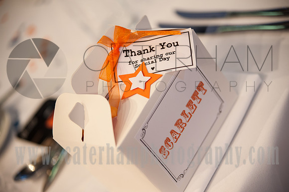 wedding reception table decoration Box Hill Burford Bridge Hotel wedding