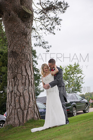 surrey wedding photographer- Crowhurst Park Wedding East Sussex- happy bride and groom