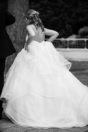 Surrey Wedding Photography, Hilton Cobham Weddings, Wedding Dress