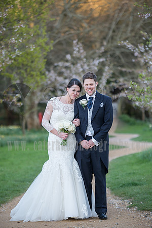 Surrey wedding photographer- Chiddingstone Castle- bride groom and trees