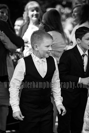 Surrey wedding photographer godstone church wedding Kids on the wedding