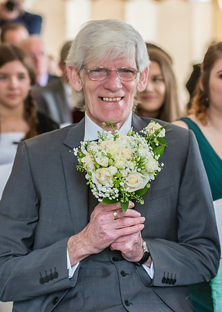 Surrey wedding photographer- westerham golf club wedding- father of the bride