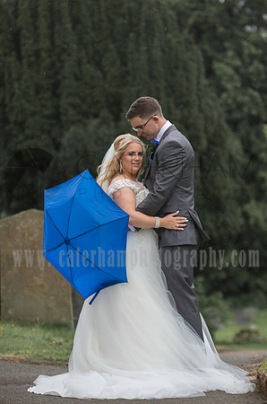 Surrey wedding photographer godstone church wedding Cute wedding couple