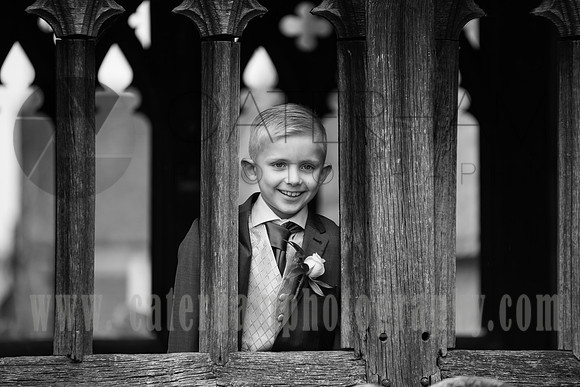 Surrey wedding photographer godstone church wedding Son on the wedding