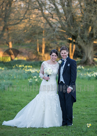 Surrey Wedding Photographer- Chiddingstone Castle- Bride Groom and Flowers