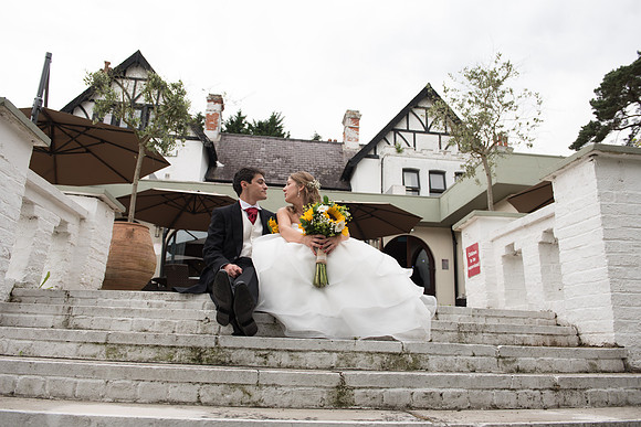 Surrey Wedding Photographer, Hilton Cobham Weddings, Bride and Groom