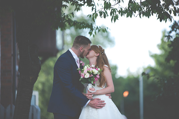 Surrey wedding photographer bride and groom