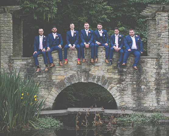 Surrey wedding photographer, groomsmen