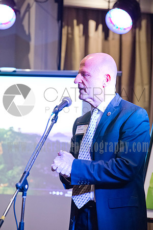 surrey event photographer- man talking at seminar