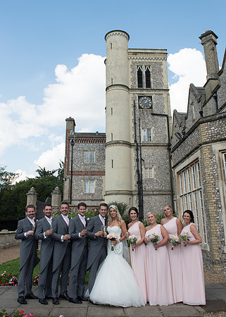 Surrey wedding photography De Vere Horsley Park Estate Towers Wedding