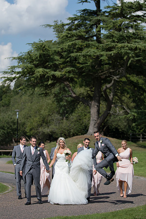Surrey wedding photography De Vere Horsley Park Estate Towers Wedding