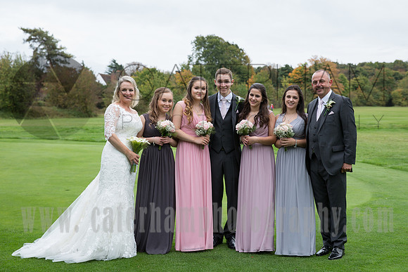 surrey wedding photographer Epsom Golf Club