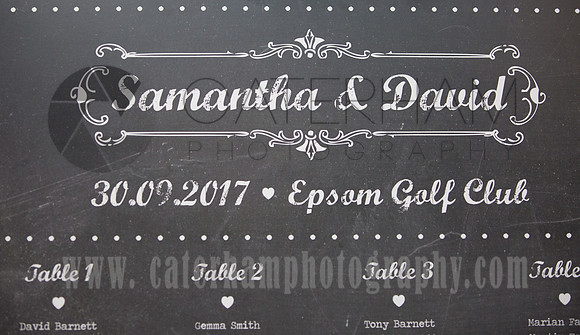 surrey wedding photographer Epsom Golf Club