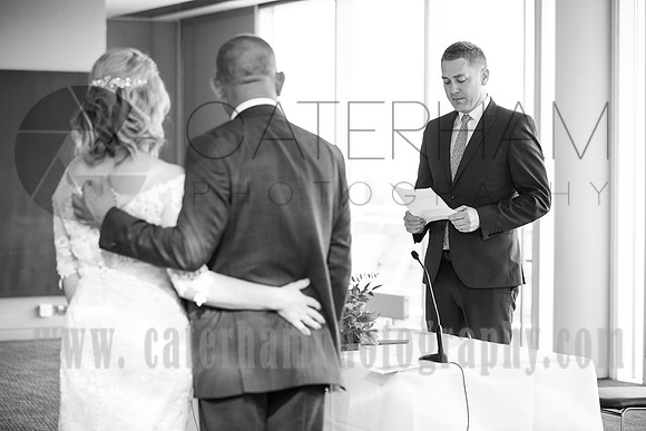 Surrey wedding photographer Epsom Race Course weddings