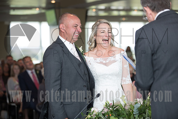 Surrey wedding photographer Epsom Race Course weddings