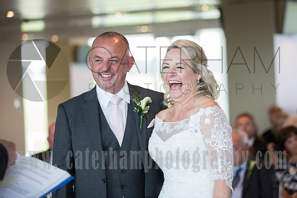 Surrey wedding photographer Epsom Race Course weddings