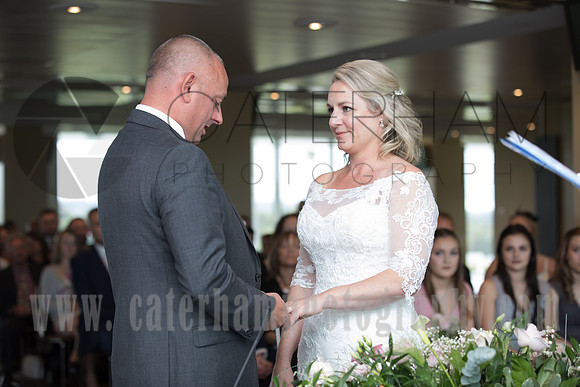 Surrey wedding photographer Epsom Race Course weddings