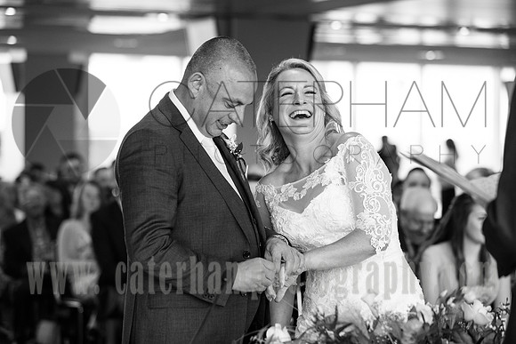 Surrey wedding photographer Epsom Race Course weddings