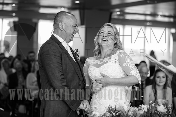 Surrey wedding photographer Epsom Race Course weddings