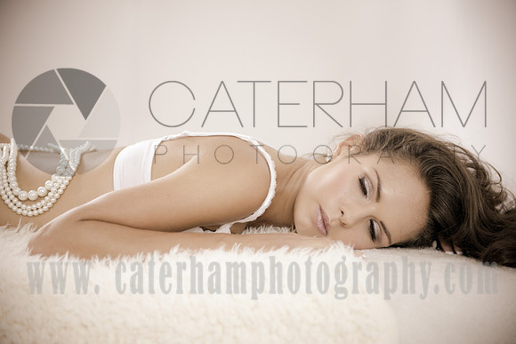 Surrey Portrait Photographer boudoir photography