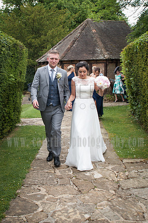Wedding photographer Ghyll Manor Rusper Horsham Wedding