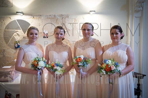 Surrey wedding photographer Farnham Castle Weddings