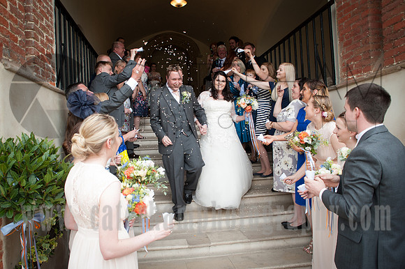 Surrey wedding photographer Farnham Castle Weddings