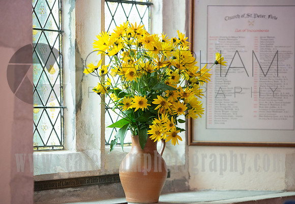 Sussex Wedding Photographer, Sussex Wedding Venue, St Peter's Church Firle, Wedding Flowers